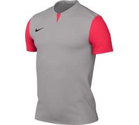 NIKE DR0933-052 M NK DF Trophy V JSY SS T-Shirt Men's Pewter Grey/Bright Crimson/Black Size L