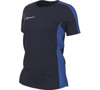 NIKE DR1338-451 W NK DF ACD23 TOP SS T-shirt Women's OBSIDIAN/ROYAL BLUE/WHITE Size XS
