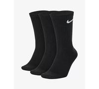Nike Dri-Fit 6-Pairs Crew Socks-Cushioned for Gym & Sport, Unisex Black & White