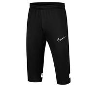 NIKE Boy's Y Nk Dry Acd21 3/4 Kp Pants, Black/White/White/White, 8 Years UK