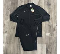 Nike Dri-Fit Academy Black Full Tracksuit Mens XL xlarge (Brand New)