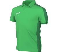 Nike Dri-FIT Academy Polo Shirt, Green Spark/Lucky Green/White, 13-15 Years