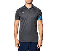 NIKE Dri-Fit Academy Pro Polo Men's Polo - Anthracite/Photo Blue/White, Small