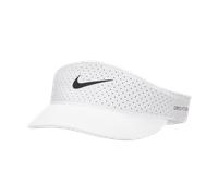 Nike Dri-FIT ADV Ace Tennis Visor - White - Polyester/Elastane S/M