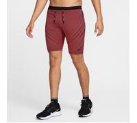 Nike Dri-FIT ADV Aeroswift Men's Running Tights XXL - Black/Red for Optimal Performance and Comfort