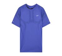 Nike Dri-fit Adv Perforated Jersey Running T-shirt - Blue - L