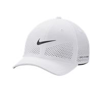 Nike Dri-FIT ADV Rise Structured SwooshFlex Cap - White - Polyester S/M