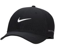 Nike Dri-FIT AeroBill Technology Lightweight Performance Flex Rise Cap - Unisex, Black, Medium-Large