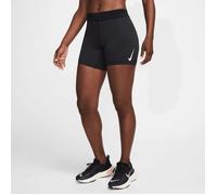Nike Dri-FIT Aerowift 5" Women's Running Tights - Black, Mid-rise, Moisture-Wicking for Ultimate Comfort