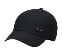 NIKE FB5372-010 U NK DF Club Cap U CB MTSWSH L Hat Unisex Adult Black/Metallic Silver Size S/M