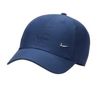 NIKE FB5372-410 U NK DF Club Cap U CB MTSWSH L Hat Unisex Adult Midnight Navy/Metallic Silver Size L/XL