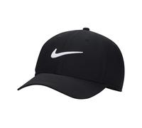 Nike Unisex Structured Swoosh Golf Cap, Mens, Black/white, Small/medium | American Golf
