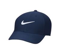 Nike Unisex Structured Swoosh Golf Cap, Mens, Midnight navy/white, Medium/large | American Golf