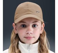 Nike Dri-FIT Club Kids' Unstructured Metal Swoosh Cap - Brown - Polyester ONE SIZE