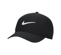Nike Unisex Structured Swoosh Golf Cap, Mens, Black/white, Medium/large | American Golf