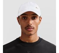 Nike Dri-FIT Club Unstructured Metal Swoosh Cap - White L/XL