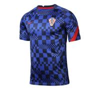 Nike Dri-FIT Croatia National Team TrainingSport Fast-Dry Breathable Fabric Short Sleeve Men's Blue CD2576-452 M
