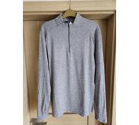 Nike Dri-Fit Element Half-Zip Grey Mens Long Sleeve Running Gym Top Size S_M_L