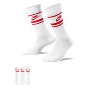 Nike Dri-FIT Everyday Essential Crew Socks (3 Pairs) - White 2-5