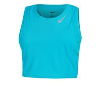 Nike Dri-Fit Fast Crop Running Shirt Women-Turquoise, Size XL