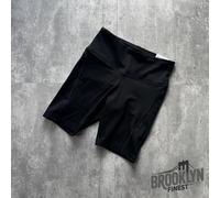Nike Dri-fit Fast Women's Mid Rise Tight Fit Running Shorts Training CZ9165-010