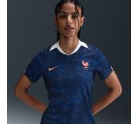 FFF 2025 Stadium Home (Women's Team) Women's Nike Dri-FIT Football Replica Shirt - Blue - Polyester S (UK 8-10)