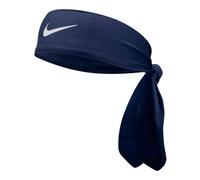NIKE Dri-Fit Fury Sweat-Wicking Head Tie - Unisex (Navy)