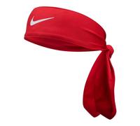 NIKE Dri-Fit Fury Sweat-Wicking Head Tie - Unisex (RED)