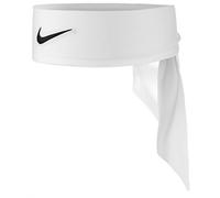 Nike Dri-Fit Head Tie 2.0 Headbands, White/Black, One Size