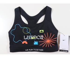 NIKE DRI FIT IMPACT HIGH SUPPORT LONDON RUN SPORTS BRA DJ6581-010 WOMEN XS S