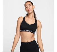 Nike Dri-FIT Indy High Support Bra for Women - Black, Ideal for Active Running Sessions