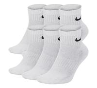 Nike Dri-Fit Mens Ankle Socks SX7669 6 Pairs Terry Everyday Cushioned Gym Sports