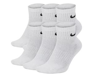 Nike Dri-Fit Mens Ankle Socks SX7669 6 Pairs Terry Everyday Cushioned Gym Sports