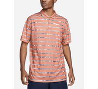 Nike Dri Fit Men's Sports Golf Polo Shirt Orange White Size S, M, L XL, XXL New