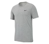 (Grey, L) Nike Mens Dri-FIT Training T Shirt Sportswear Tee