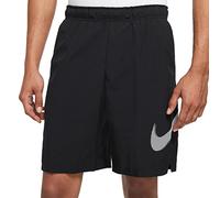NIKE Dri-fit Men's Woven Training Shorts with Graphic Shorts Black S