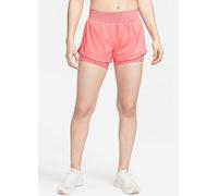 Nike Dri-Fit Mid Rise 2 in 1 Shorts Orange