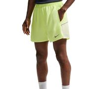 Nike Dri-FIT Miler 5 Inch 2-in-1 Men's Running Shorts | UK M in Volt Ice/Barely Volt/Reflective Silver