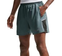 Nike Dri-FIT Miler 5 Inch 2-in-1 Men's Shorts | UK S in Mineral Slate/Reflective Silver