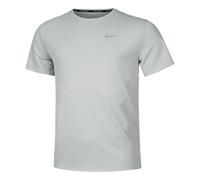 Nike Dri-Fit Miler Dri-Fit Miler UV Running Shirt Men - Lightgrey, Size XL