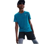 Nike Dri-FIT Miler Older Kids' (Boys') Training Top - Green Abyss - Polyester M