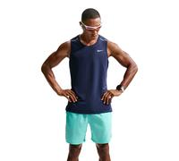 Nike Dri-FIT Miler Men's Running Vest | UK S in Midnight Navy/Reflective Silver