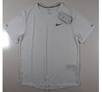NIKE DRI FIT MILER RUNNING SHORT SLEEVE TOP WHITE CU5992-100 MEN XL