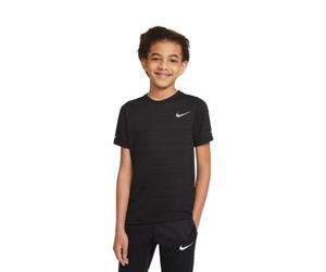 Nike Dri-Fit Miler Running T-shirt in Black - Lightweight Performance for All Runners