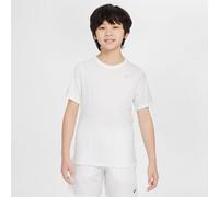 Nike Dri-FIT Miler Older Kids' (Boys') Training Top - White - Polyester XL