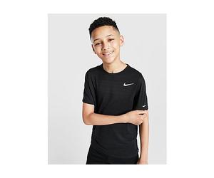 Nike Dri-FIT Miler T-Shirt Junior - Black - Kids 13-15Y
