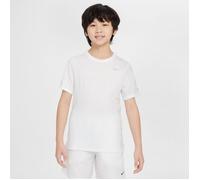 Nike Dri-FIT Miler T-Shirt XS White for Active Running and Training