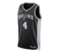 Nike Dri-FIT NBA De'Aaron Fox San Antonio Spurs Icon Edition Swingman Jersey 'Black' DN2022-022 L