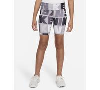 Nike Dri-FIT One Big Kids' Logo Print (Girls') Biker Shorts Age 10-11 Sz M New