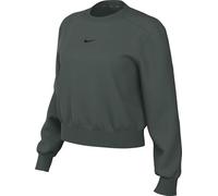 Nike Dri-Fit One French Terry Crew Neck Sweatshirt For Women, Vintage Green/Black, FB5125-338, L